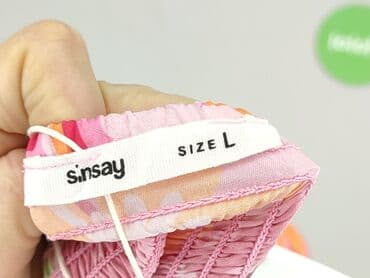 sinsay bluza w paski: Sinsay, Top damski, rozmiar L — 5