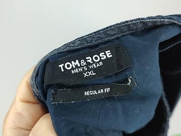 t shirt basic oversize: Tom Rose, Koszulа dla mężczyzn, rozmiar 2XL — 5