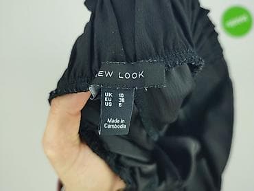 plus size mom jeans: New Look, Spodnie materiałowe damskie, rozmiar M — 4