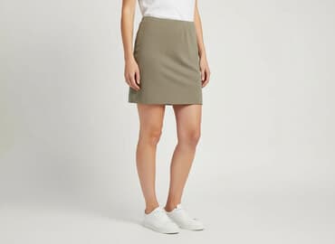 spódnice plisowane khaki: H&M, Spódnica damska, rozmiar S — 1