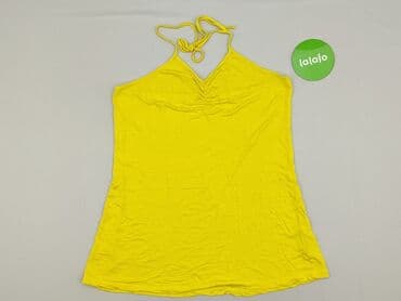 bluzka żółta w czarne paski: Top damski, rozmiar M — 2