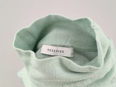 sweter butelkowa zieleń reserved: Golf damski, rozmiar S — 4
