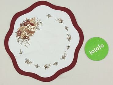 Tablecloths: Obrus na stół w kształcie fali, z nadrukiem kwiatów i owoców. Głównym — 2