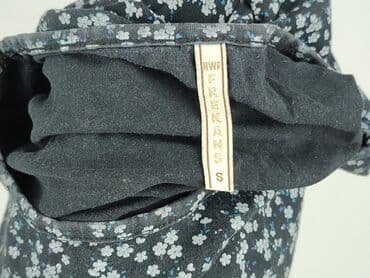 bluzka damska czarna krótki rękaw: Bluzka damska, rozmiar S — 4