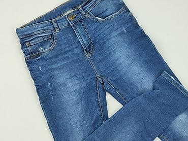 Spodnie jeansowe, Zara, 12 lat, 152, stan - Idealny