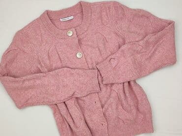 sweter z bufiastymi rękawami: Greenpoint, Kardigan damski, L — 1