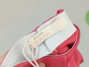 majtki do stroju kąpielowego wysoki stan: Bershka, Szorty damskie, L — 4