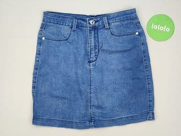 spódniczka dżinsowe z wysokim stanem: Spódnica damska, rozmiar S — 2