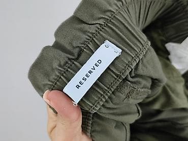 reserved denim: Reserved, Spodnie materiałowe damskie, rozmiar L — 4