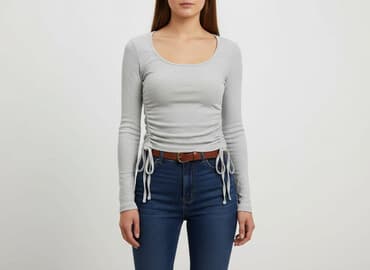 legginsy z marszczeniem: Top damski, rozmiar S — 5