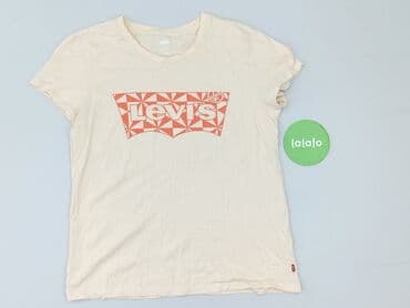 жіноча футболка m eu 38 візерунок принт колір білий: Levi’s, T-shirt damski, rozmiar M — 2