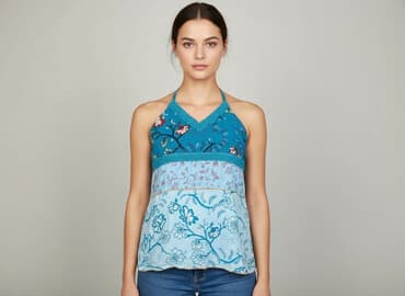 bluzki w stylu boho: Bluzka damska, rozmiar S — 1