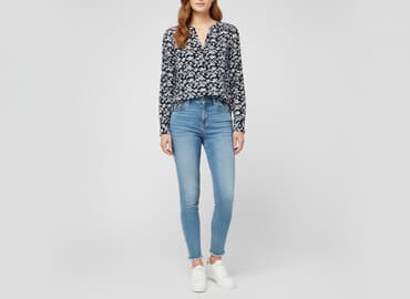 koszula niebieska hm: H&M, Bluzka damska, rozmiar S — 6