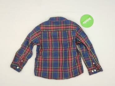 podkoszulki dla dzieci allegro: Shirt 5-6 years, condition - Perfect, pattern - Cell, color - Blue — 3