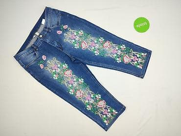 mom fit: Spodnie 3/4 damskie, rozmiar XL — 2