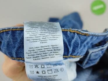 woskowane jeansy z wysokim stanem: Noisy May, Jeansy damskie, rozmiar XS — 4