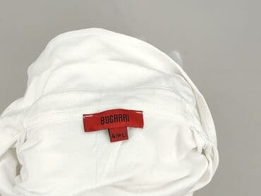 białe bluzki ze zlotym nadrukiem: Bluzka damska, rozmiar M — 4