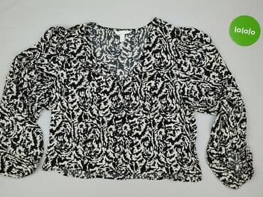 h m marynarka: H&M, Bluzka damska, L — 2