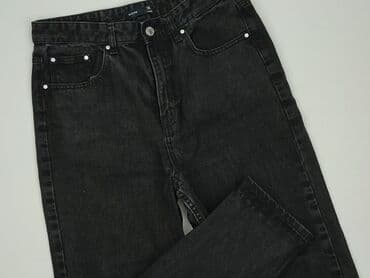czarne baggy jeans: Sinsay, Jeansy damskie, rozmiar M — 1