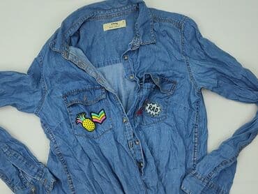 koszulka z gitara: Denim Collection, Koszula damska, M — 1