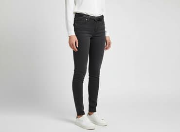 tanie jeansy rurki damskie: Moda, Jeansy damskie, rozmiar S — 6