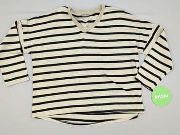 piec lat w paski bluzka w paski swiat: Sweter damski, rozmiar One size — 2