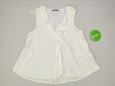 obcisla biale bluzki: Gina Tricot, Bluzka damska, rozmiar L — 2