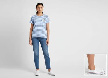 reserved t shirty w paski: Reserved, T-shirt damski, rozmiar XS — 7