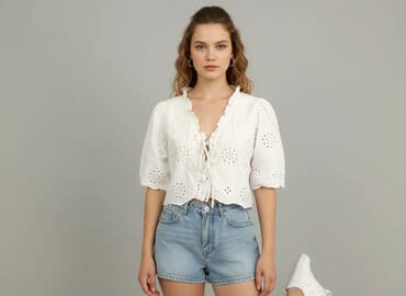 bluzki na konie: Top damski, rozmiar S — 6