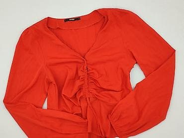 czerwona bluza pull: Bik Bok, Bluzka damska, rozmiar L — 1