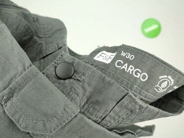 spodnie cargo męskie house: F&F, Szorty dla mężczyzn, rozmiar M — 5