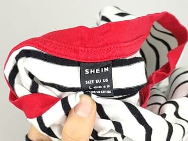 shein bluzki w paski: Shein, T-shirt damski, rozmiar L — 4