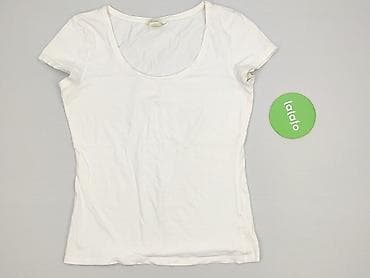 basic t shirt h: H&M Basic, T-shirt damski, rozmiar M — 2