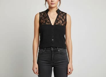 biala bluzka z dlugim rekawem: Bluzka damska, rozmiar S — 7