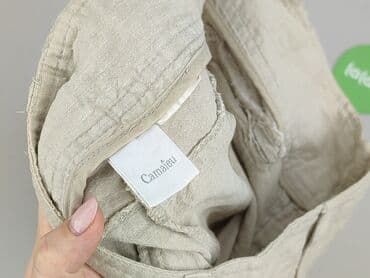 koszula nocna lniana: Camaïeu, Spodnie materiałowe damskie, rozmiar L — 4