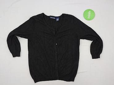 golf czarny: Kardigan damski, rozmiar L — 2