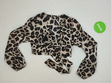 krótkie spodenki w panterke: Leopard, Bluzka damska, rozmiar S — 2