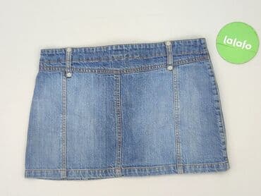 spodenko spódniczka jeans: Spódnica damska, rozmiar S — 3