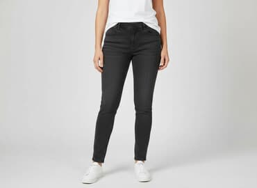 dżinsy z talią paper bag: Beloved, Jeansy damskie, rozmiar M — 6