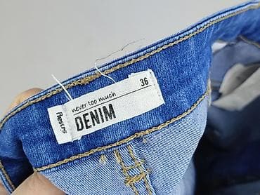 cargo crop: DENIM JEANS, Szorty damskie, rozmiar S — 4
