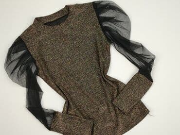 bluzka z cekinami damska: Women's blouse, size S — 2