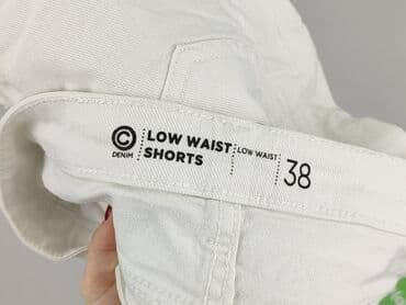 spodenki jeansowe z wysokim stanem pull and bear: Denim Co, Szorty damskie, rozmiar M — 4