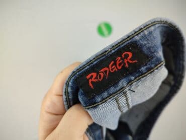 jeansy carrot co to znaczy: Roger's, Jeansy damskie, rozmiar S — 4