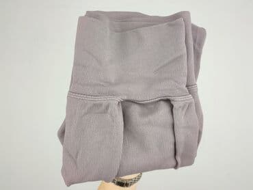 kremowe legginsy prążkowane: Legginsy Sportowe damskie, rozmiar S — 5