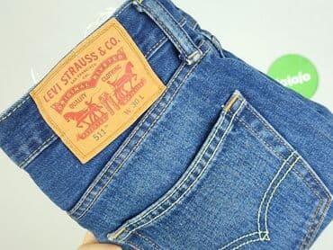 biale trampki levis: Levi’s, Spodnie 3/4 damskie, rozmiar M — 4