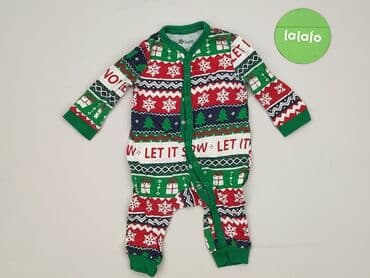 kombinezon zimowy do chrztu dla chłopca: Pajacyk, So cute, 1-3 m, stan - Bardzo dobry — 2