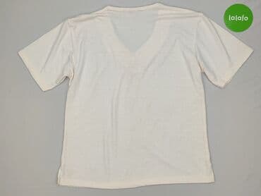 t shirty damskie białe w serek: T-shirt damski, rozmiar XL — 4