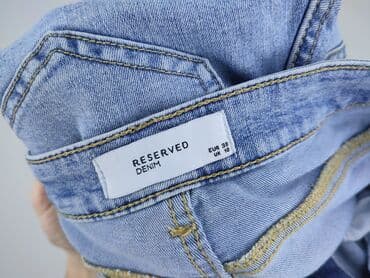 biala koszulka reserved: Jeansy damskie, M — 5