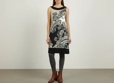 czarne luźne sukienki: Sukienka damska, rozmiar S — 5