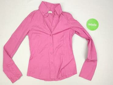 koszula satynowa rozowa: Koszula damska, rozmiar S — 2